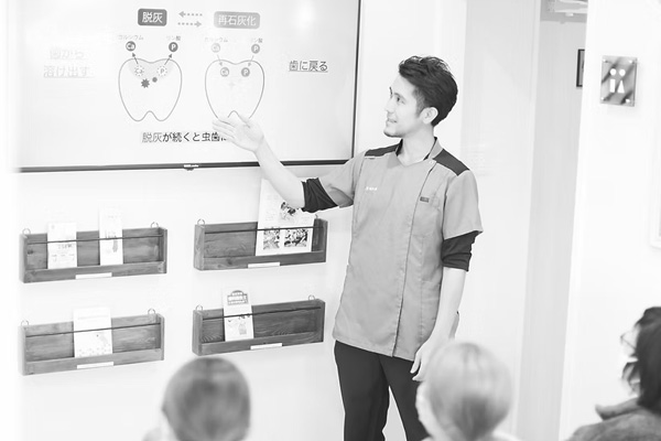 訪問歯科でのセミナーの様子