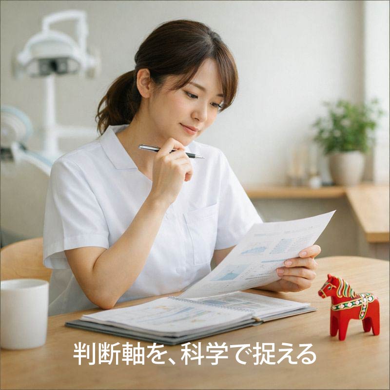 判断軸を、科学で捉える